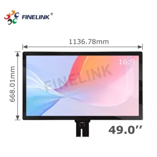 49 Inch  EETI Stable Interactive Whiteboard Hmi Touch Screen