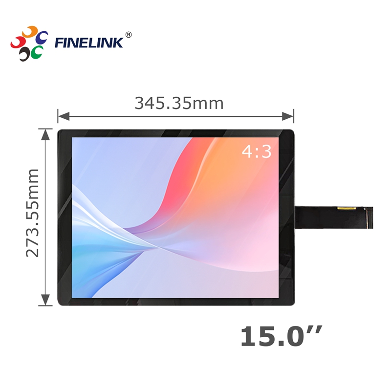 15 Inch Monitors PC IK10 Vandalproof EETIILITEK Capacit Touch Panel