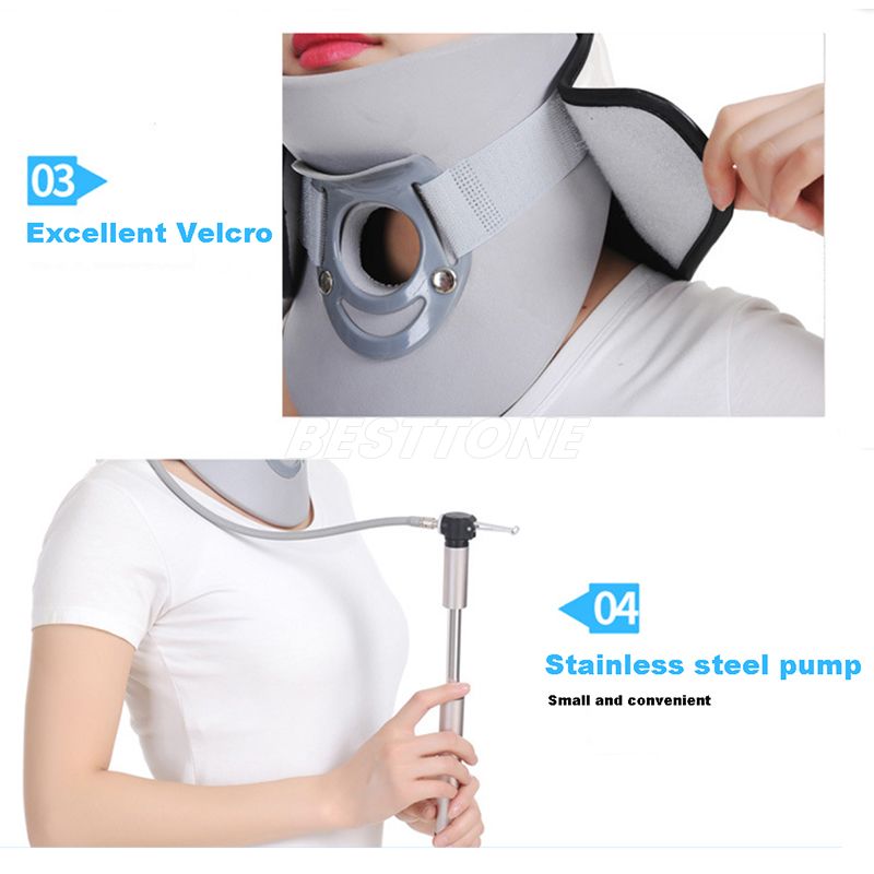 Inflatable neck guard