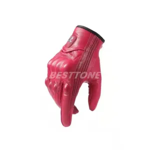 Motorcycle Gloves-colorful leather