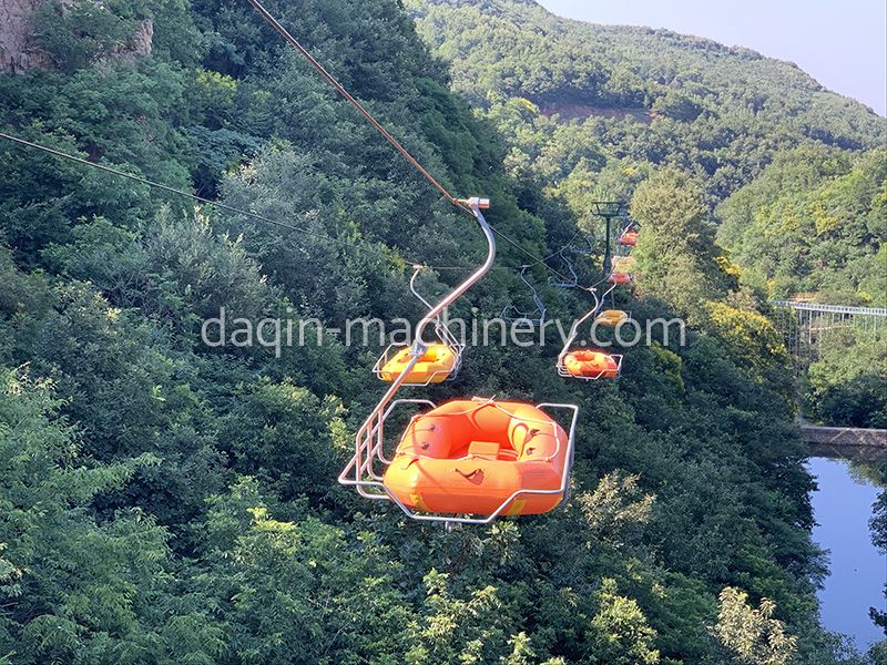 Aerial Ropeway For Rafting And Ski Resorts, Fixed Ropeway For Rafting