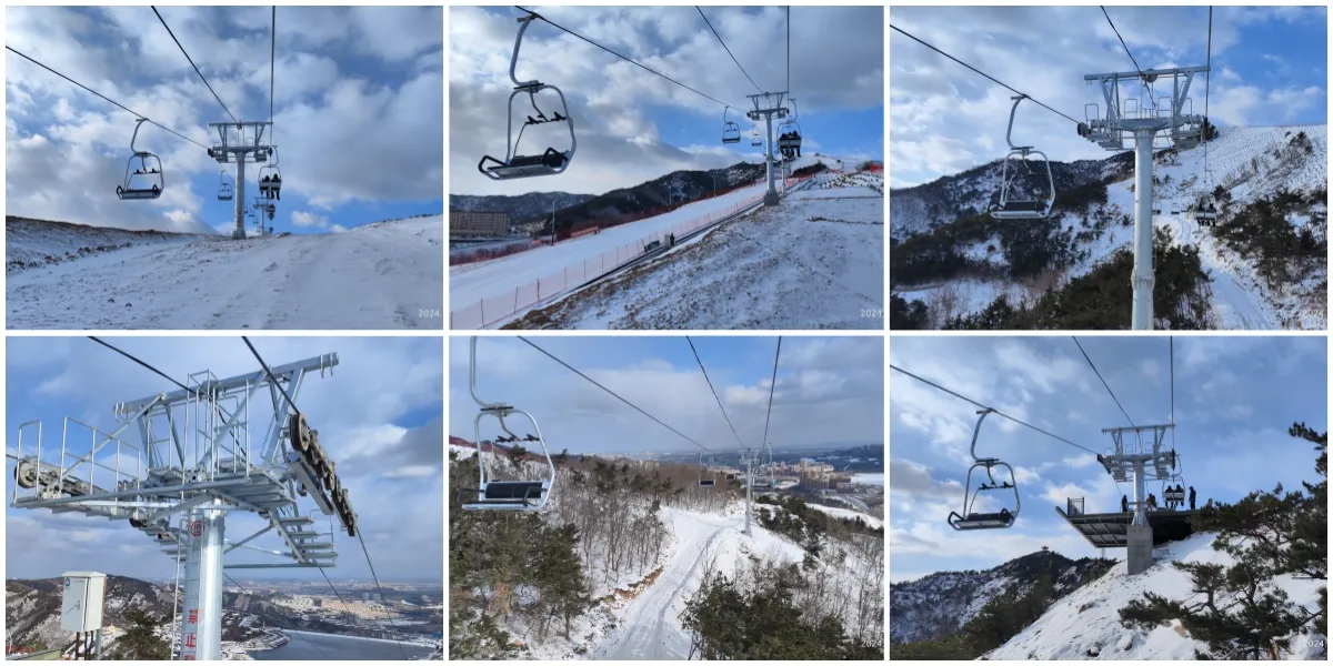 Fixed Cable-carrying Device Basket Type Ropeway