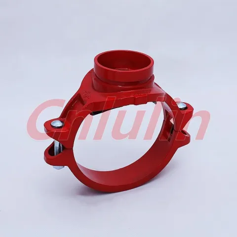 Lulin Ductile Cast Mechanical Tee Grooved