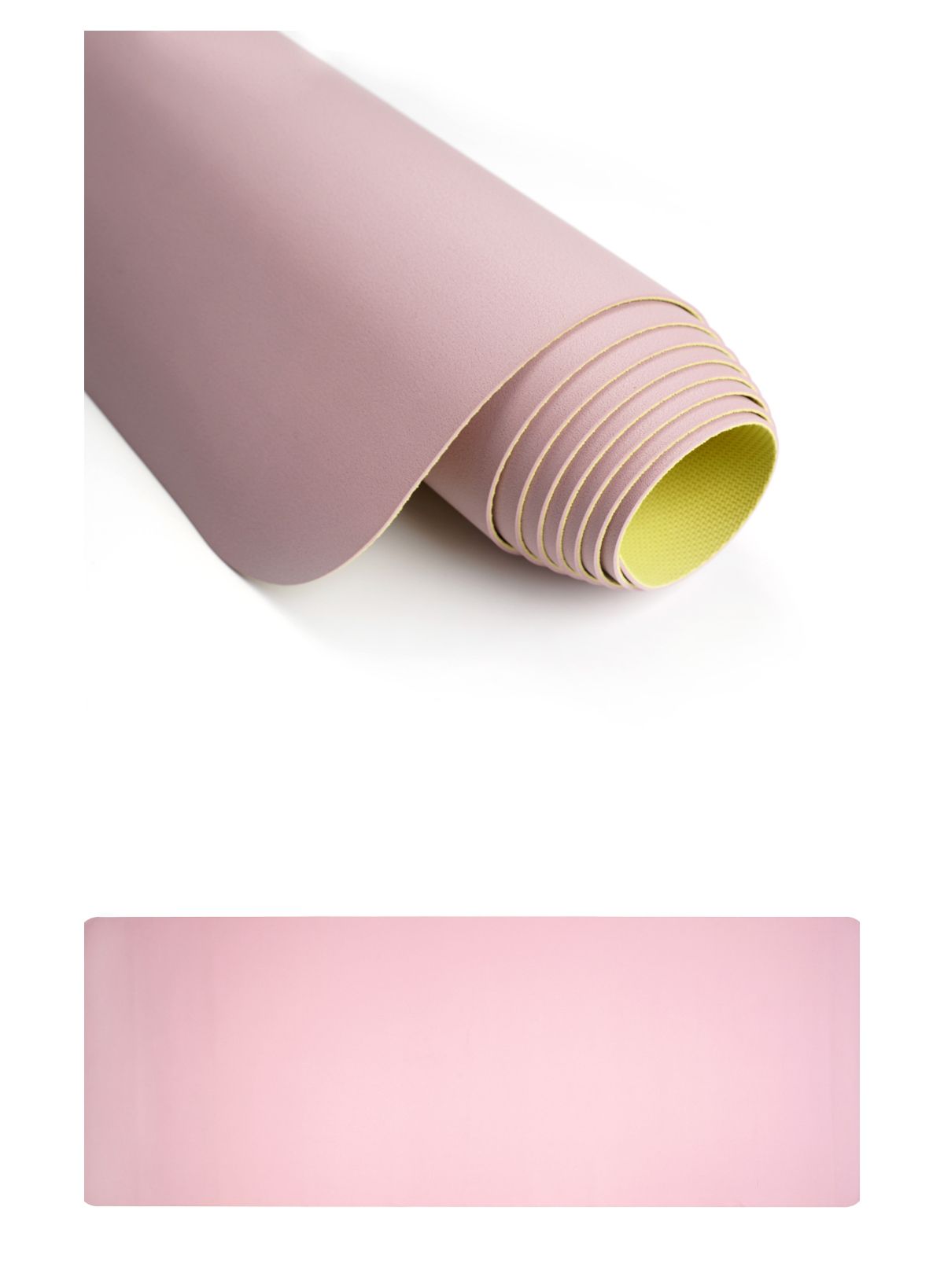 Wholesale Frosted PU Rubber Foldable Yoga Mat