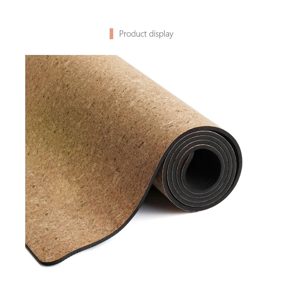 Frosted PU Rubber Yoga Mat