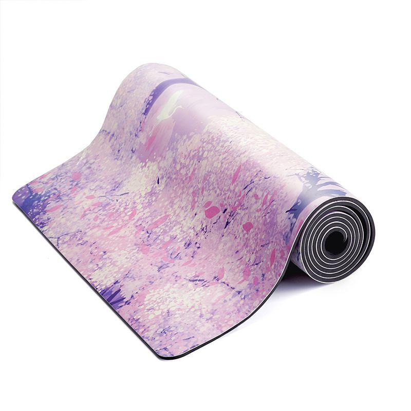 Bronzing PU Natural Rubber Yoga Mat