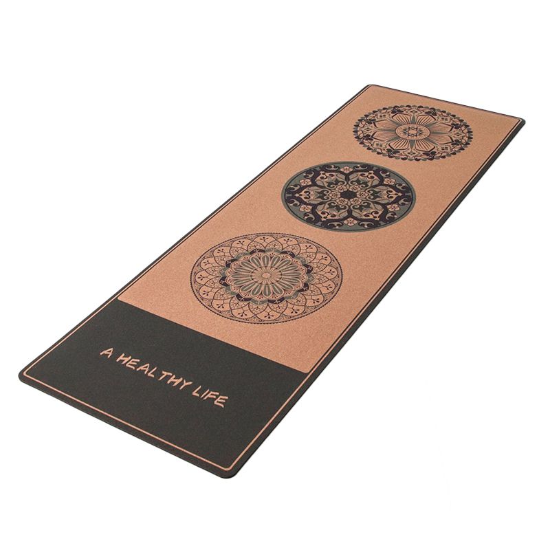 Wholesale Cork Print Yoga Mat