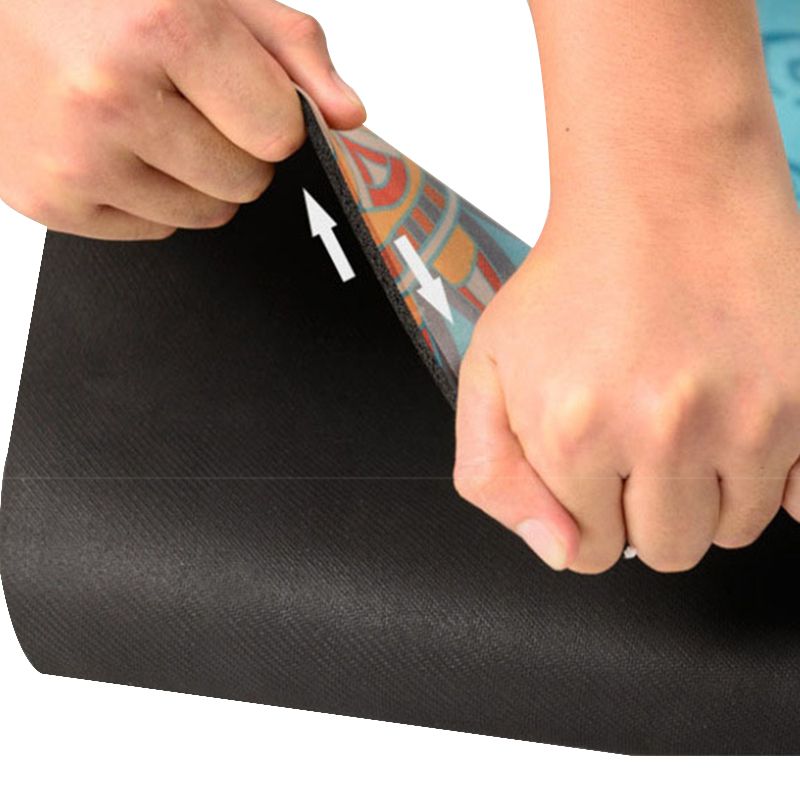 Wholesale Custom Printed Suede Rubber Yoga Mat