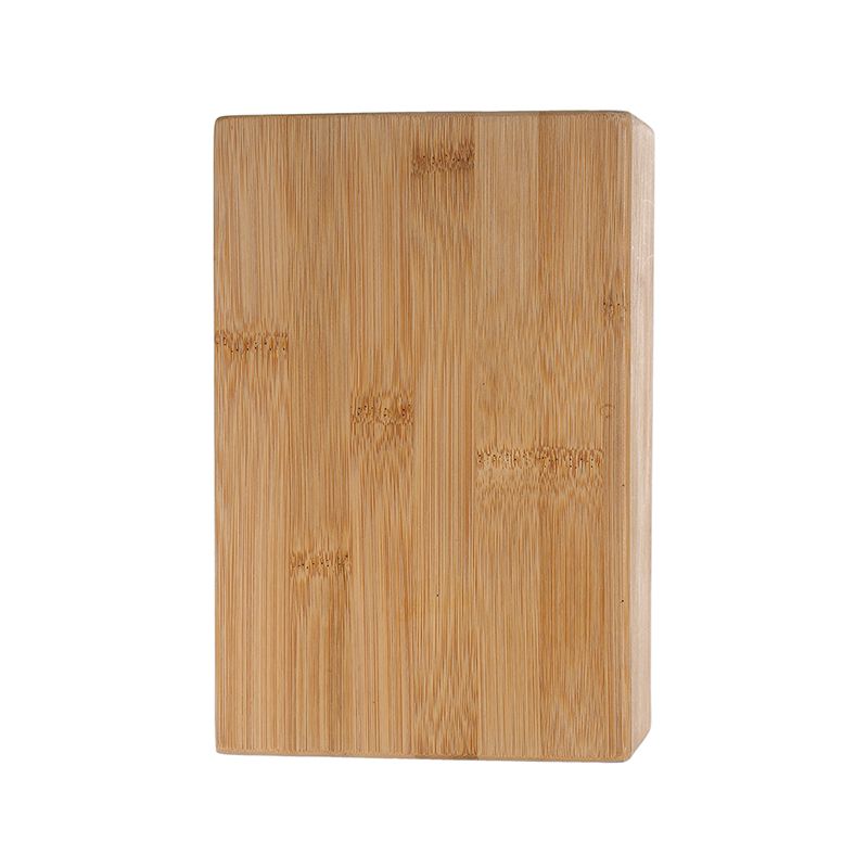 Wholesale Natural Bamboo Yoga Block with Hollow Core