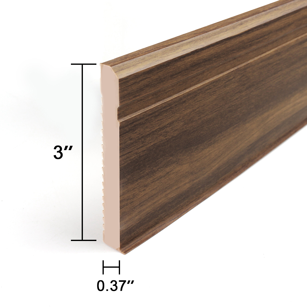 S76-E, Vinyl Wall Baseboard Moulding