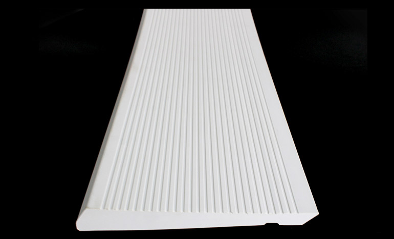 S102-A, Vinyl Wall Baseboard Moulding