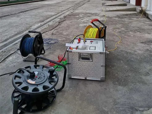 Test substation grounding resistance under strong interference