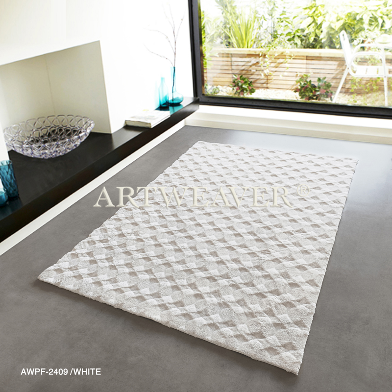 Cosy texture microfiber rug