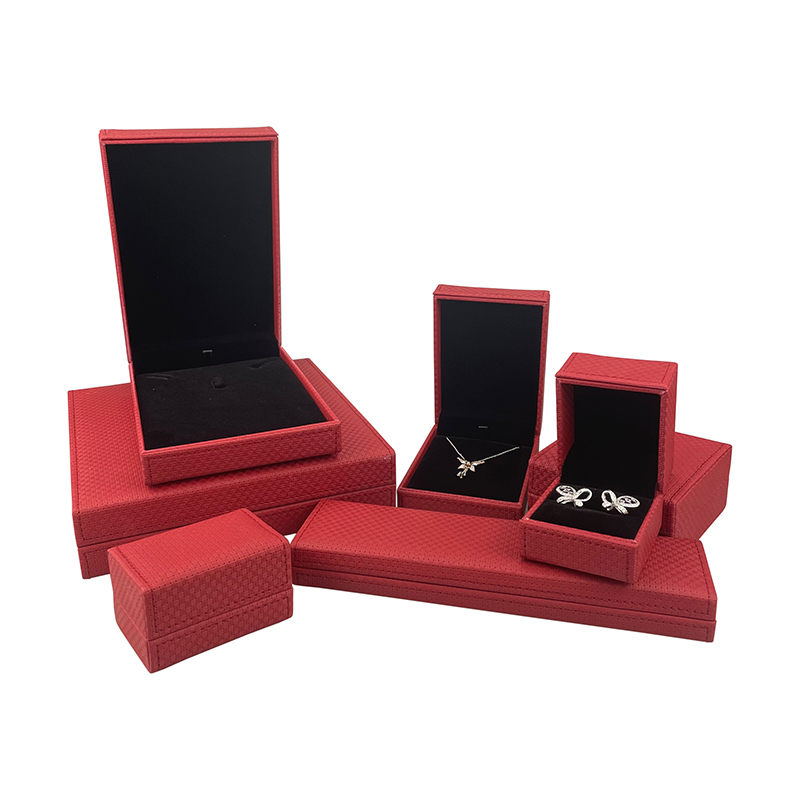Luxury Leather Weave Style Jewelry Box