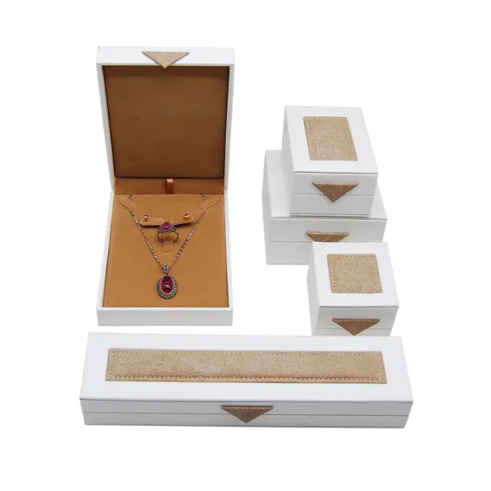 Triangular Jewelry Box Pu Triangular Patch Jewelry Box, Customized PU Jewelry Box