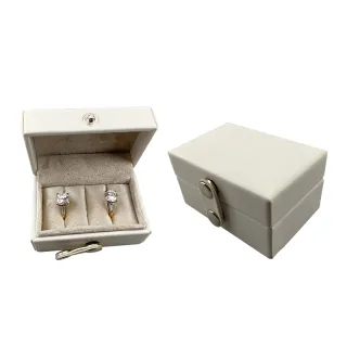 Our jewelry box features multiple compartments to keep your pieces separated and tangle-free.