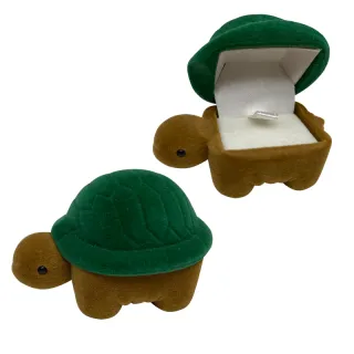YUNFAI  Small Turtle Animal Velvet Boxes