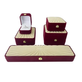 YUNFAI Luxury Velvet Jewelry Boxes Supplier