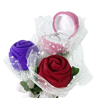 YUNFAI Beautiful Flower Jewelry Gift Box