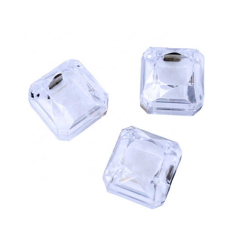 Clear Cheap Transparent Small Jewelry Box