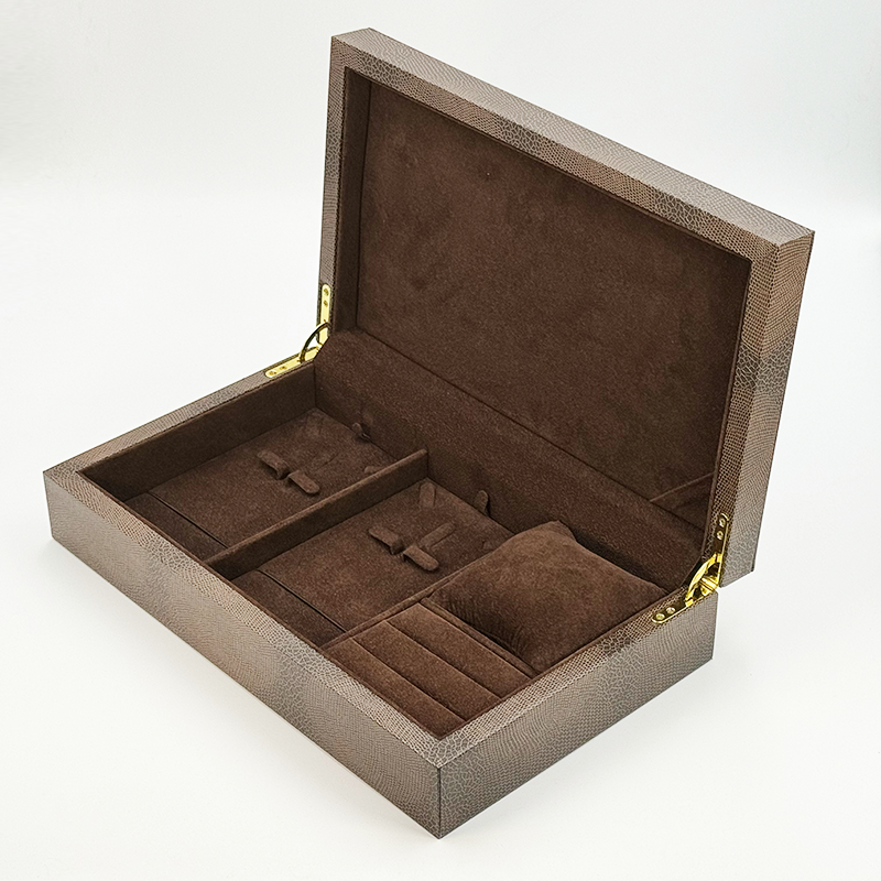 Leather Jewellery Box Organizer