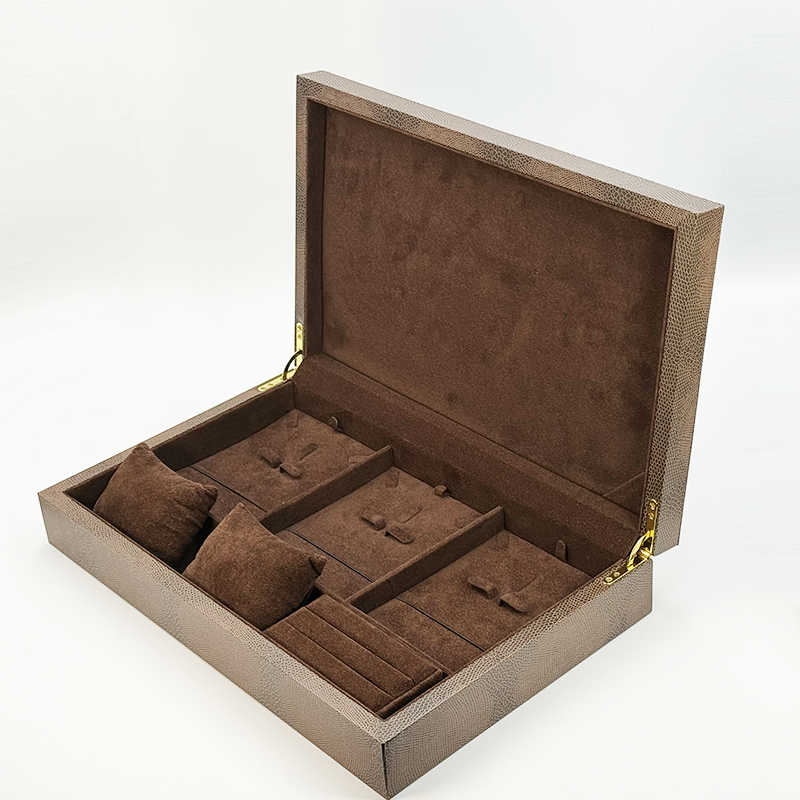 Leather Jewellery Box Organizer