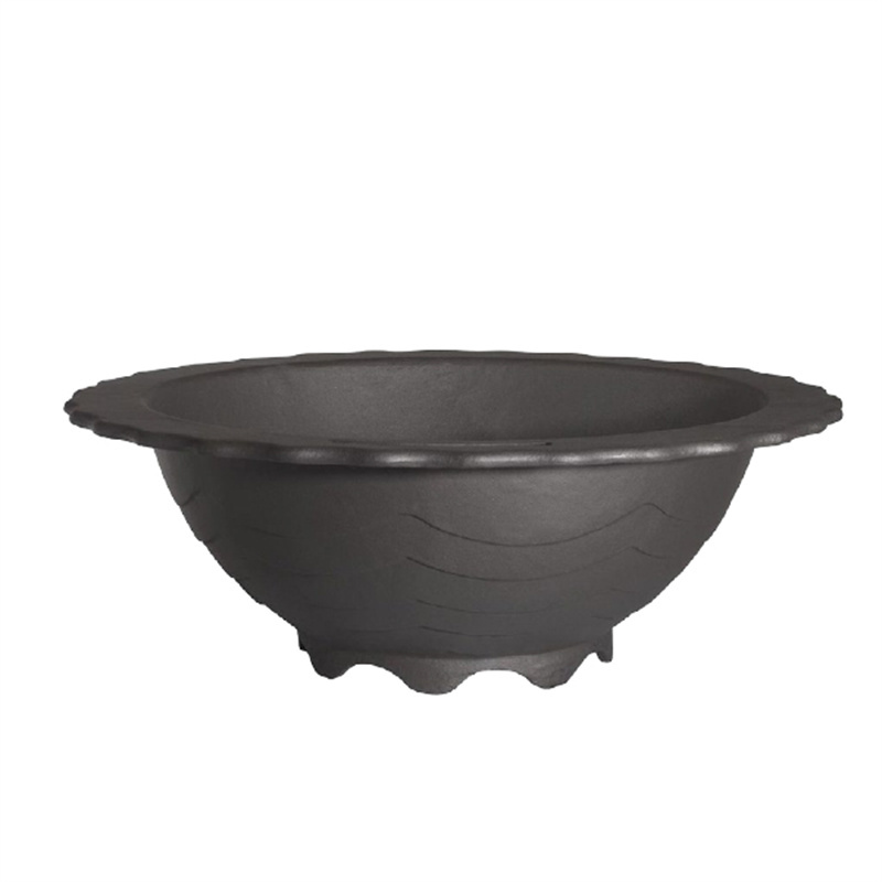 Cast iron for outdoor flowerpots and flower beds