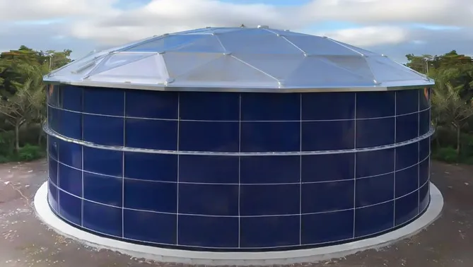 Geodesic Dome Tank Roof