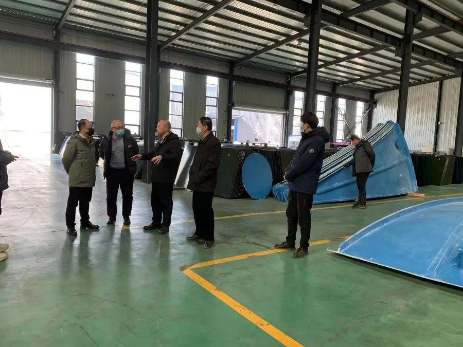 China Enamel Ware Industry Association visit factory