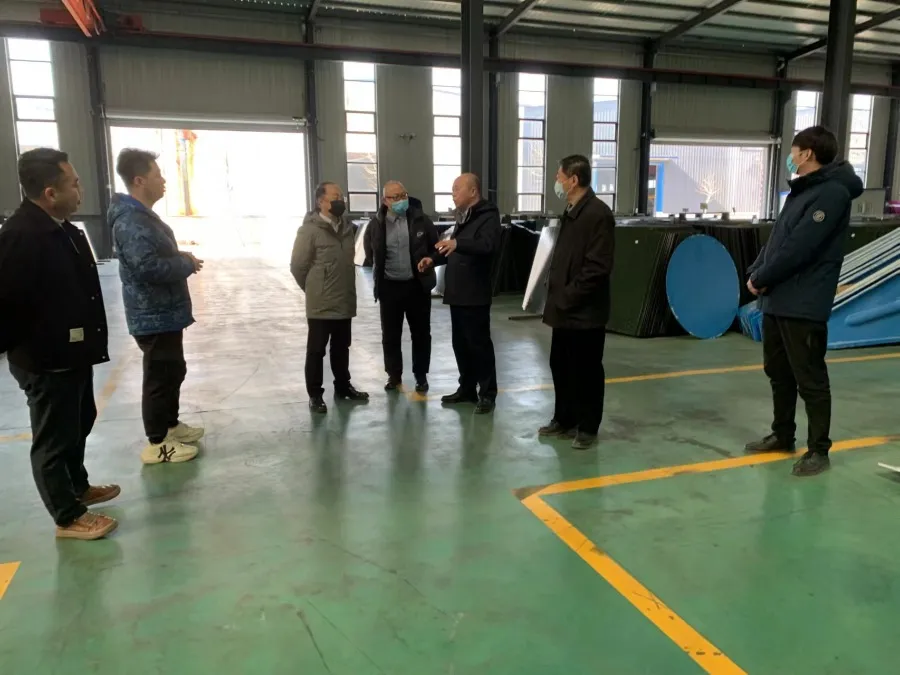 China Enamel Ware Industry Association visit factory