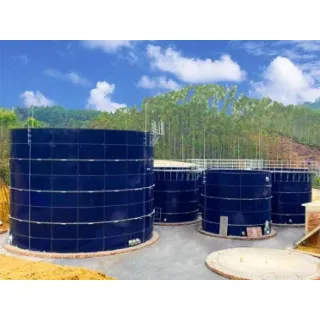 Réservoir boulonné en acier époxy