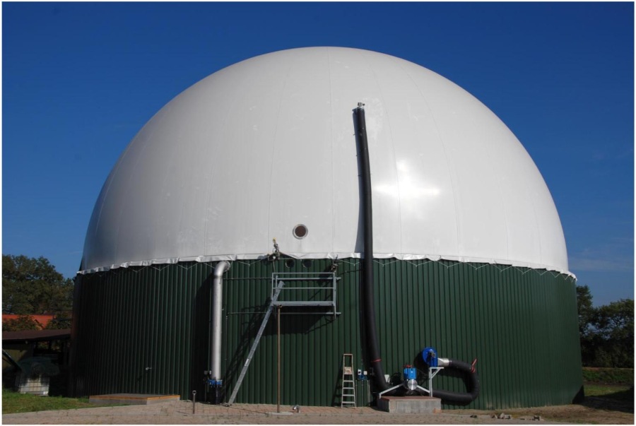 Double Membrane Biogas Holder