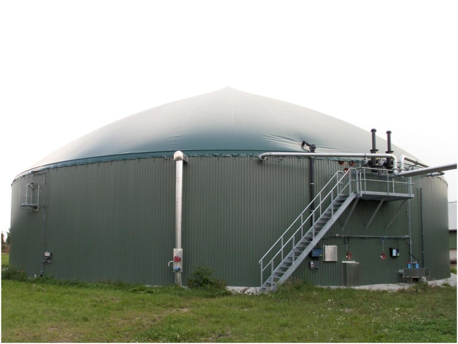 Double Membrane Biogas Holder