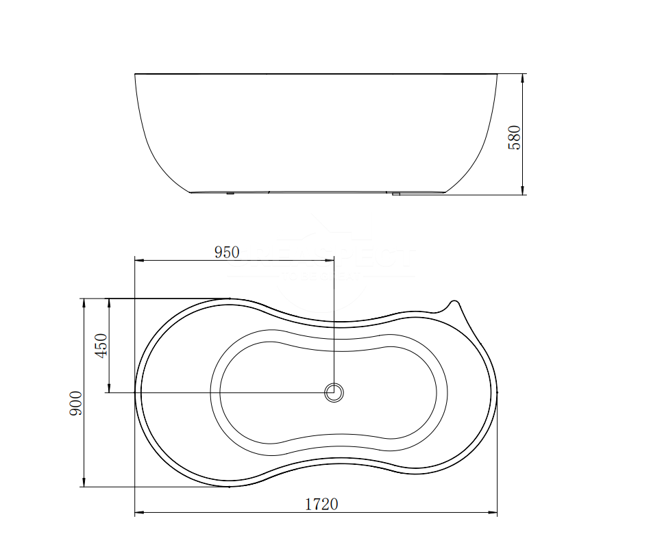 Acrylic freestanding bathtubs factory customized discount price