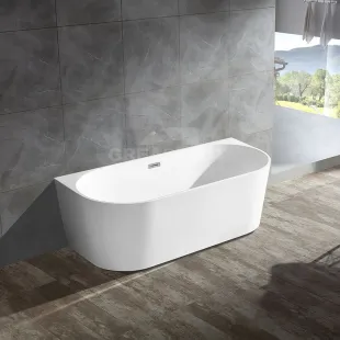 Corner acrylic bathtub sanitary ware discount price