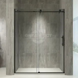 SGCC glass screen shower door factory promotion