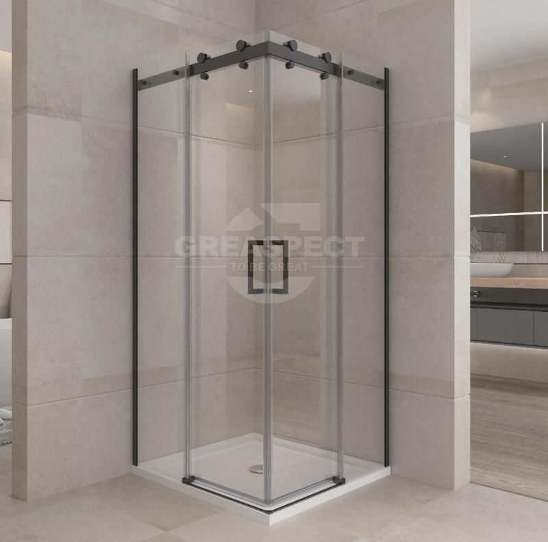 Top roller shower room glass door manufacturers