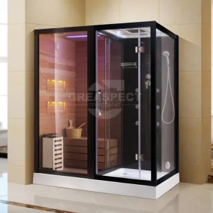 Sauna steam room wet and dry promotion