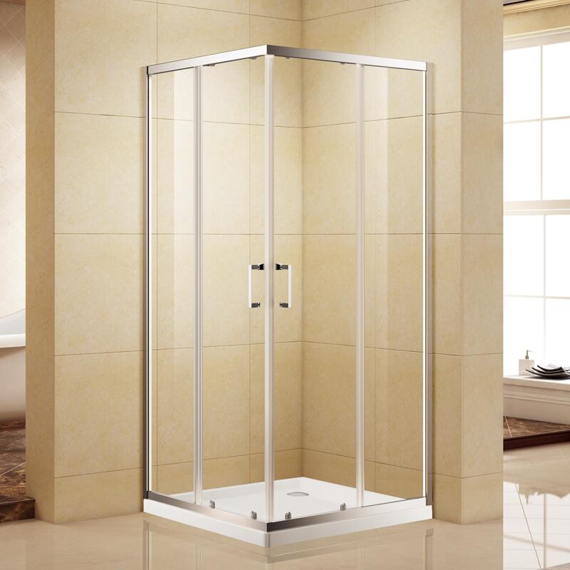 Shower enclosure tempered glass door factory OEM