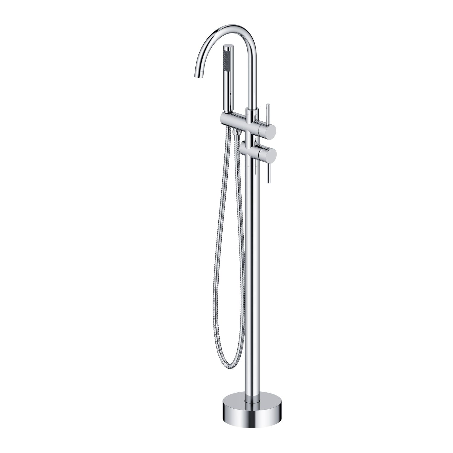 Floor standing bathtub mixer hand shower suppliers