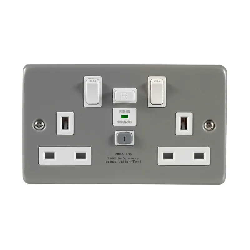 Switched Rcd Spur 13AMP Twin Switched RCD Socket & Spur