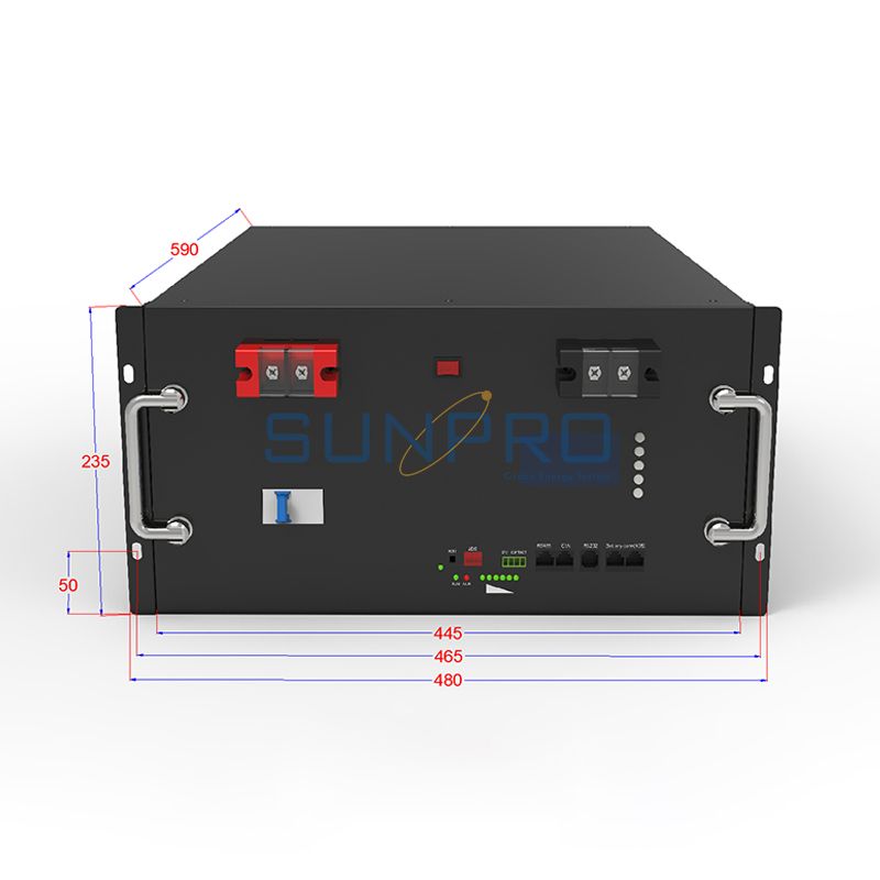 Rack LFP 51.2V 200AH Lithium Battery Module