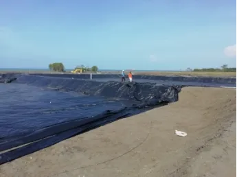 Application of Geomembrane in environmental protection (Indonesia)