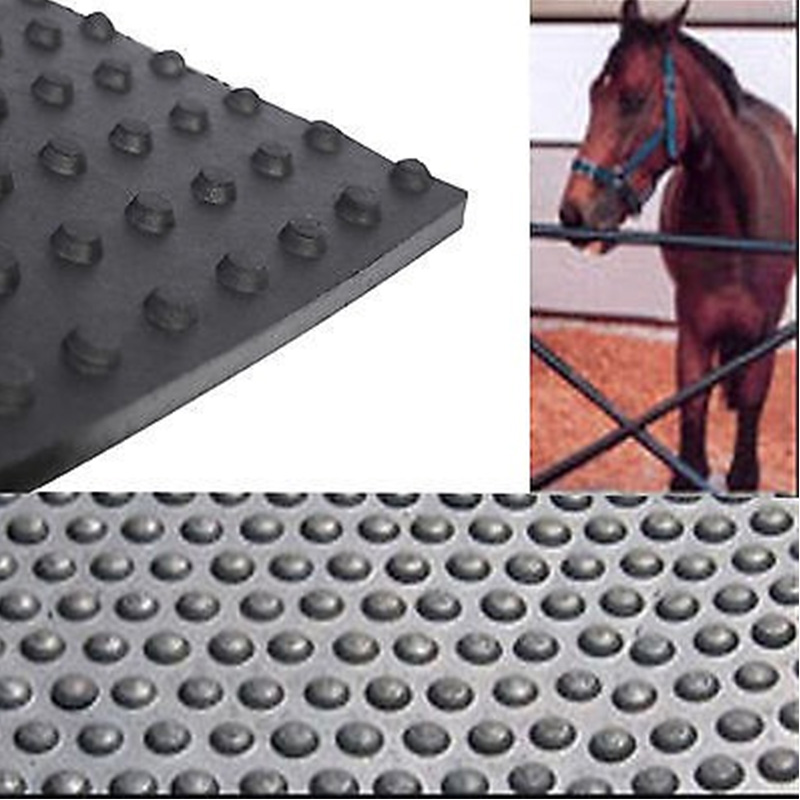 Stud Stable Cow Rubber Mat