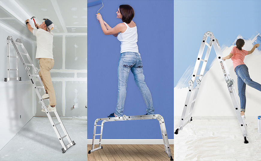 Common sense and precautions for using aluminum alloy ladders