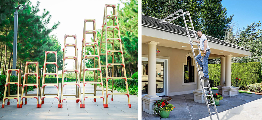 Common sense and precautions for using aluminum alloy ladders