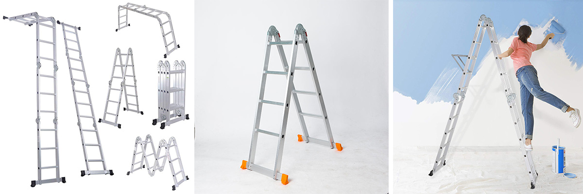 Use of multifunctional ladders