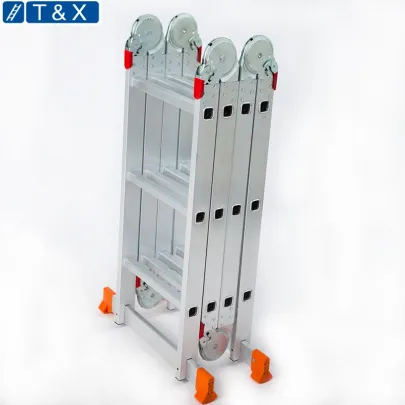 best 4*3 Foldable Aluminium Multi Purpose Ladder
