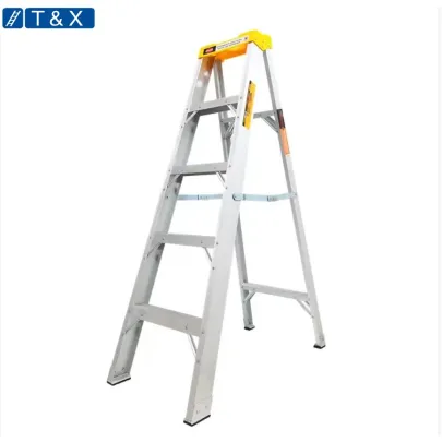 Daily Home Fixing Use Aluminum Domestic Scissors Ladder