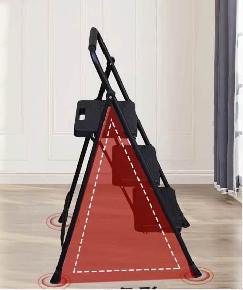 Stable and safety Iron step ladder   supplier